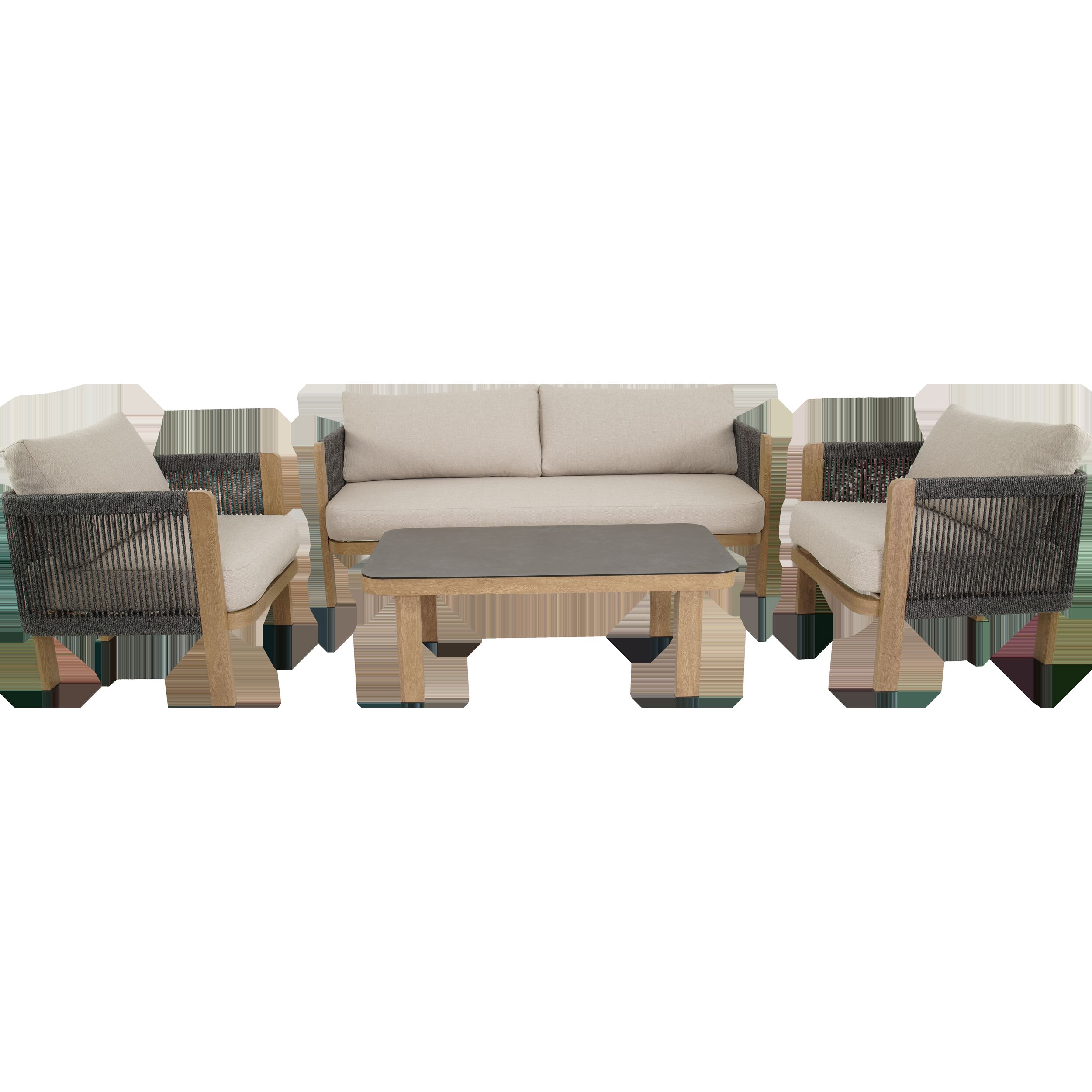 Lesli Living Sora - Loungeset - 76x57x66 cm
