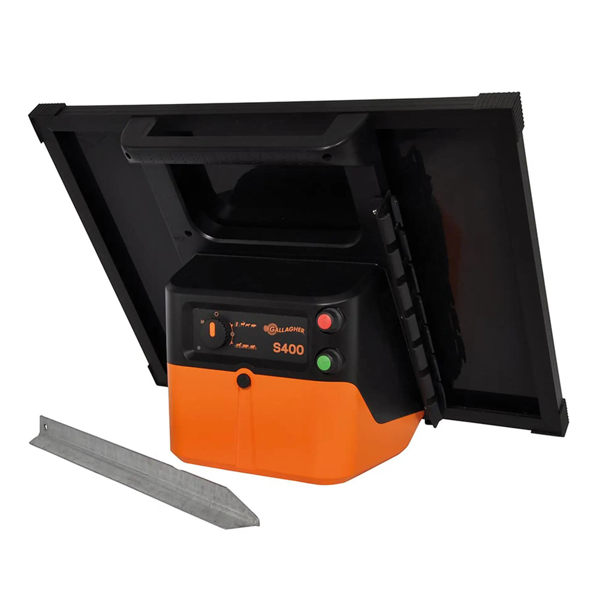 Gallagher S400 - Schrikdraadapparaten - 50 cm - 12V - 4 Joule - 68 cm