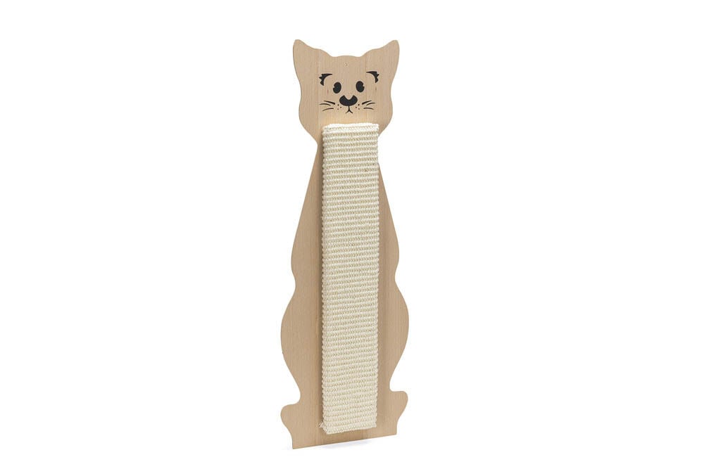 Beeztees Jabo Poesmodel - Krabplank - Wit - 1x59x1 cm