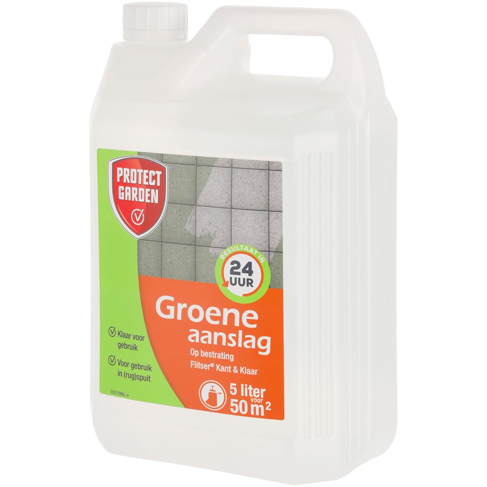 Protect Garden Kant & Klaar - Groene Aanslag - 50 m² - 5 Liter