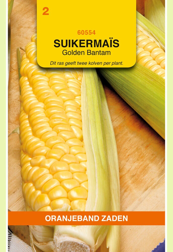 Oranjeband zaden Suikermais Golden Bantam - Groentezaden