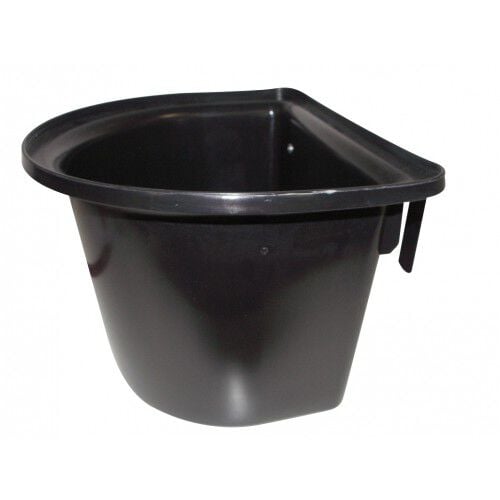 Horse Harmony Voerbak hangend 14L - Stalbenodigdheden - 14 Liter - Zwart - 25.5x38.5x36 cm Horse Harmony Voerbak hangend 14L - Stalbenodigdheden - 14 Liter - Zwart - 25.5x38.5x36 cm