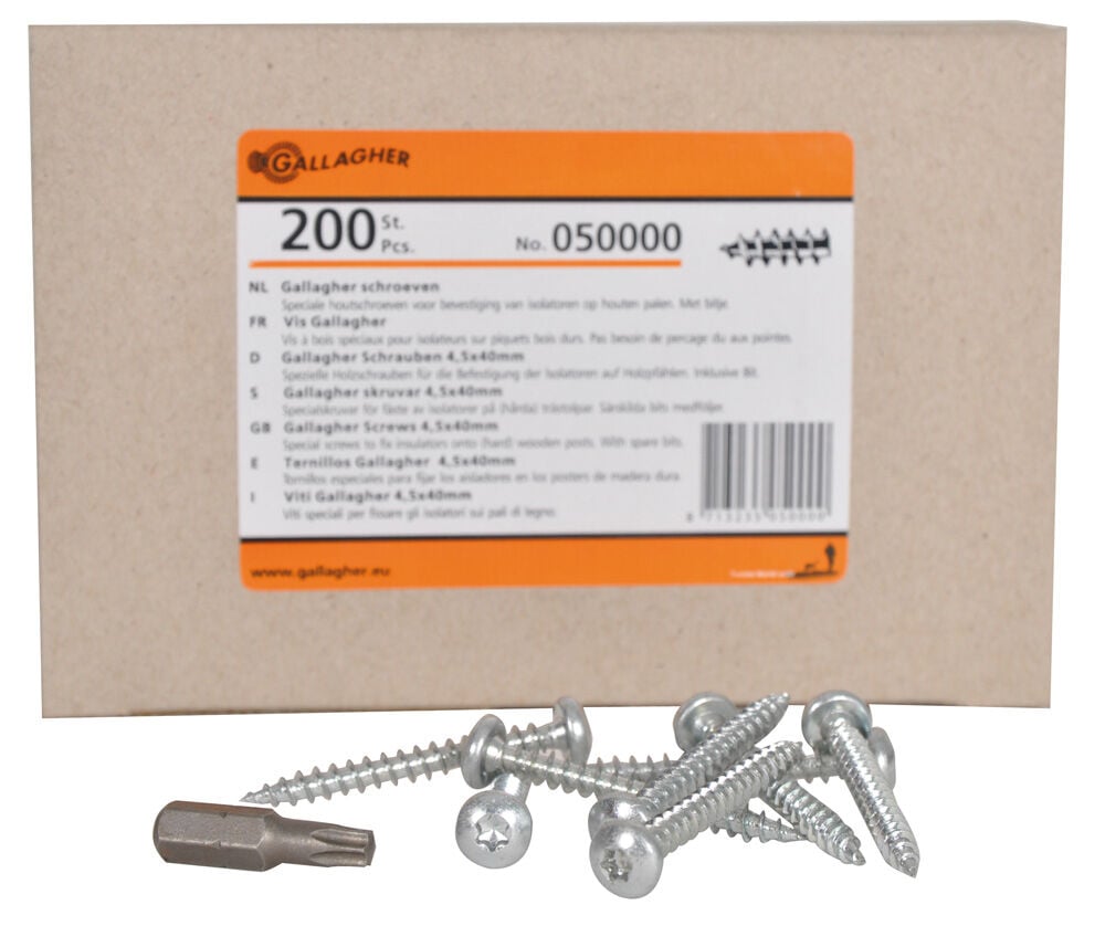 Gallagher  - Schroeven - 11 cm - 200 Stuks - 13.5 cm