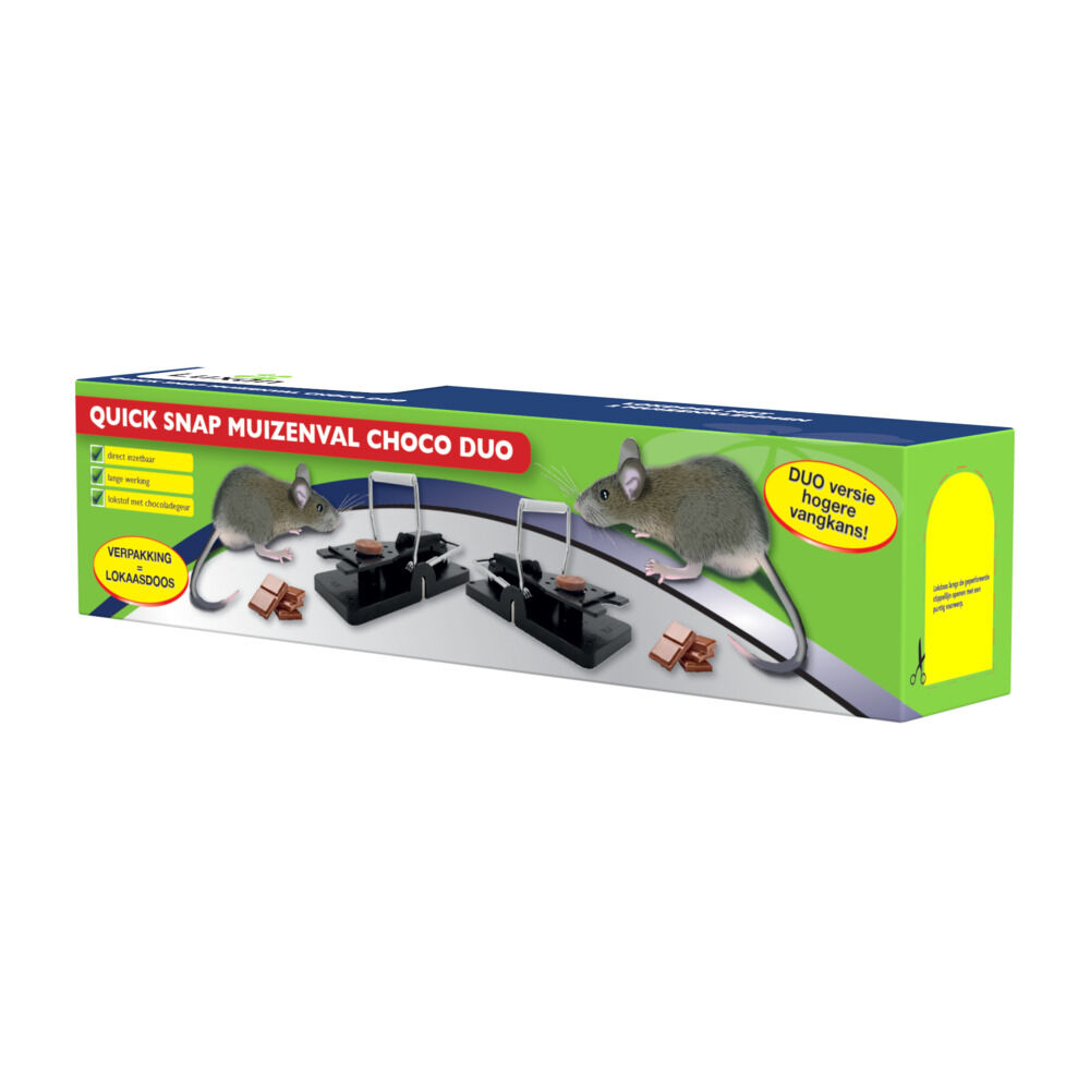 Luxan Quick Snap Choco Duo - Muizenval