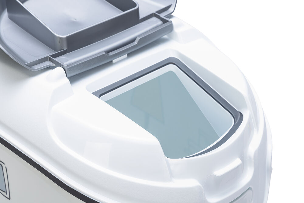 Curver Hond - Voercontainer - 15 Liter - Wit Grijs