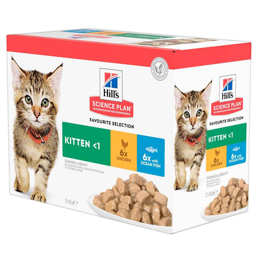 Hill's Science Plan Kitten - Kattenvoer - 12x85 gram