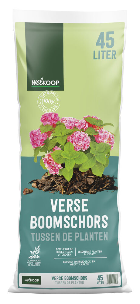 Welkoop - Verse Boomschors - 45 Liter