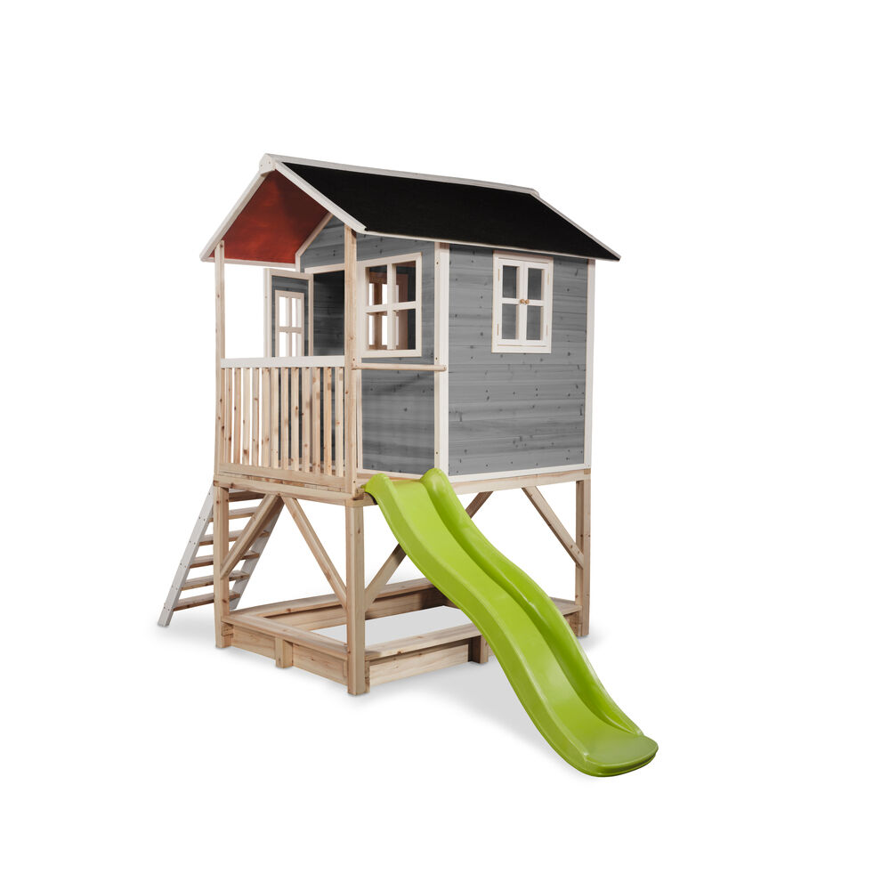 EXIT Loft 500 - Speelhuisje - Grijs - Hout