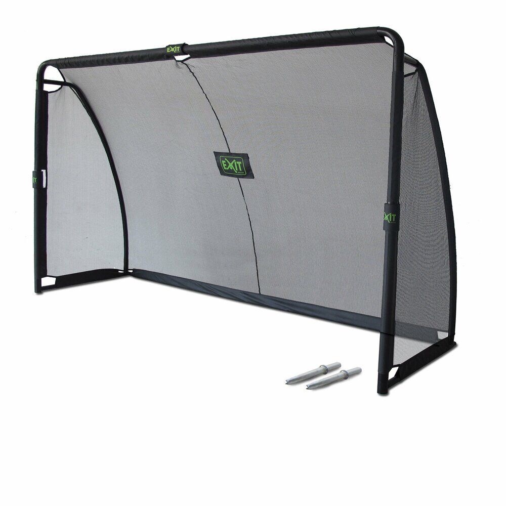 EXIT Finta - voetbalgoal - Zwart - Staal
