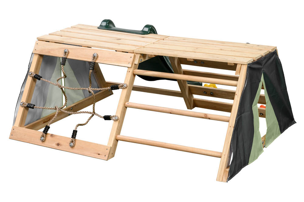 Swing King Charlie - Speeltoestel - 17 Kilogram - Groen - Hout