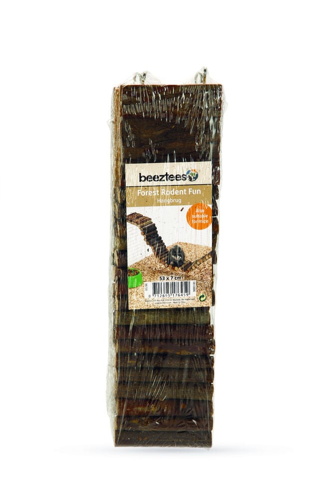 Beeztees Alfy - Speelbrug - Bruin - 19.5x7x53 cm