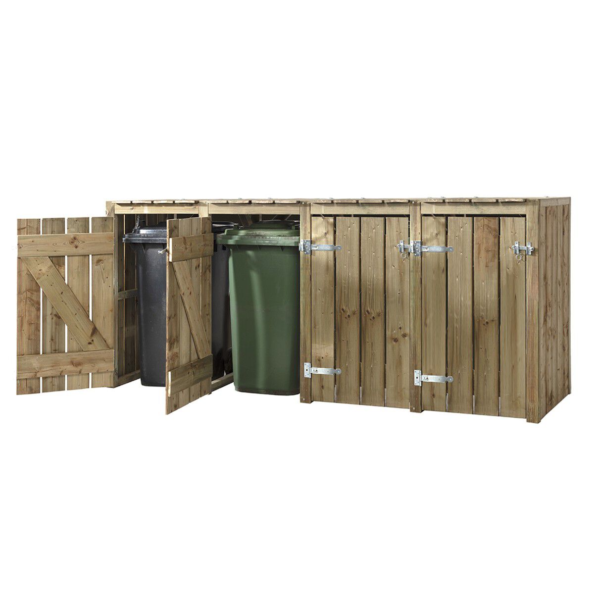Volente 4 Dubbel Kees - Containerombouw - 119x271x87.5 cm