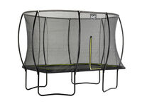 EXIT Silhouette - Trampoline - Zwart - 6x244x400 cm