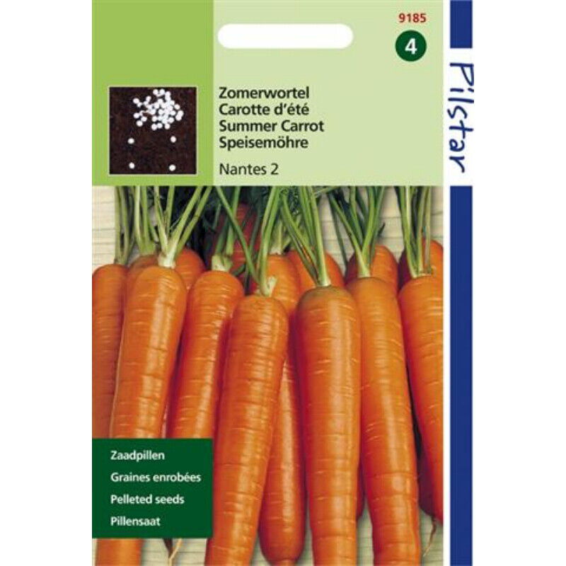 Hortitops Wortelen Daucus carota Verb. van Nantes - Groentezaden