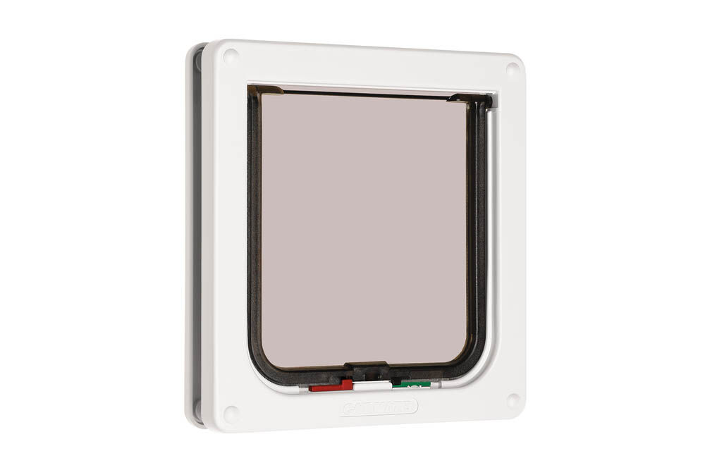 Closer Pets 309 4-Way-Locking - Kattenluik - Wit - 24.1x20x3 cm