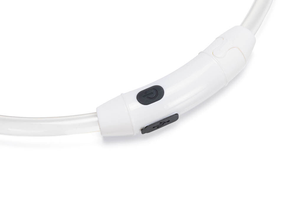 Beeztees Dogini USB - Lichtgevende halsband Hond - multi - 1 cm