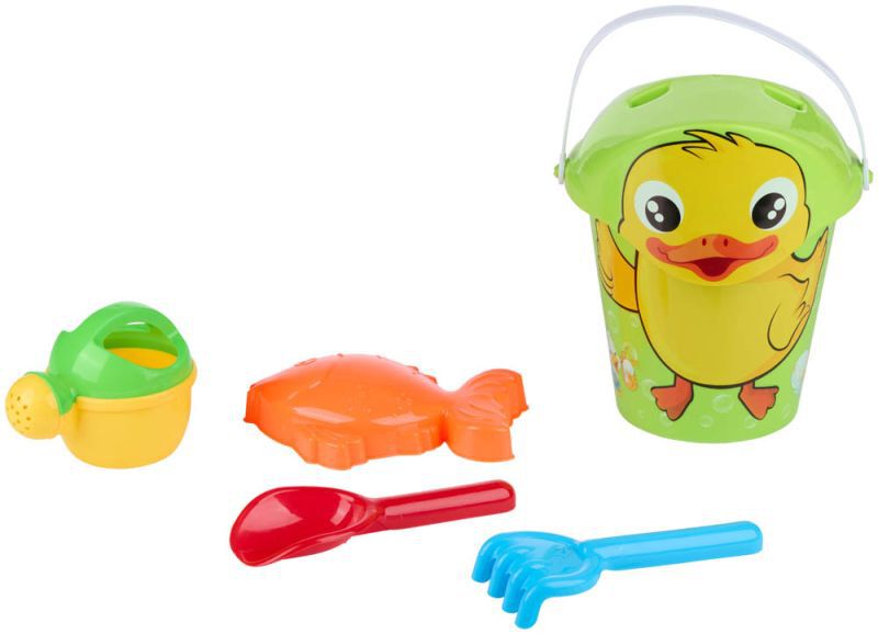 Eddy Toys Dier 5 delig - Zandemmer - Multi - 18x29x29 cm