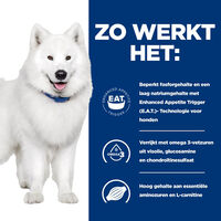 Hill's Prescription Diet Kidney+Mobility - Hondenvoer - 12 Kilogram - gevogelte