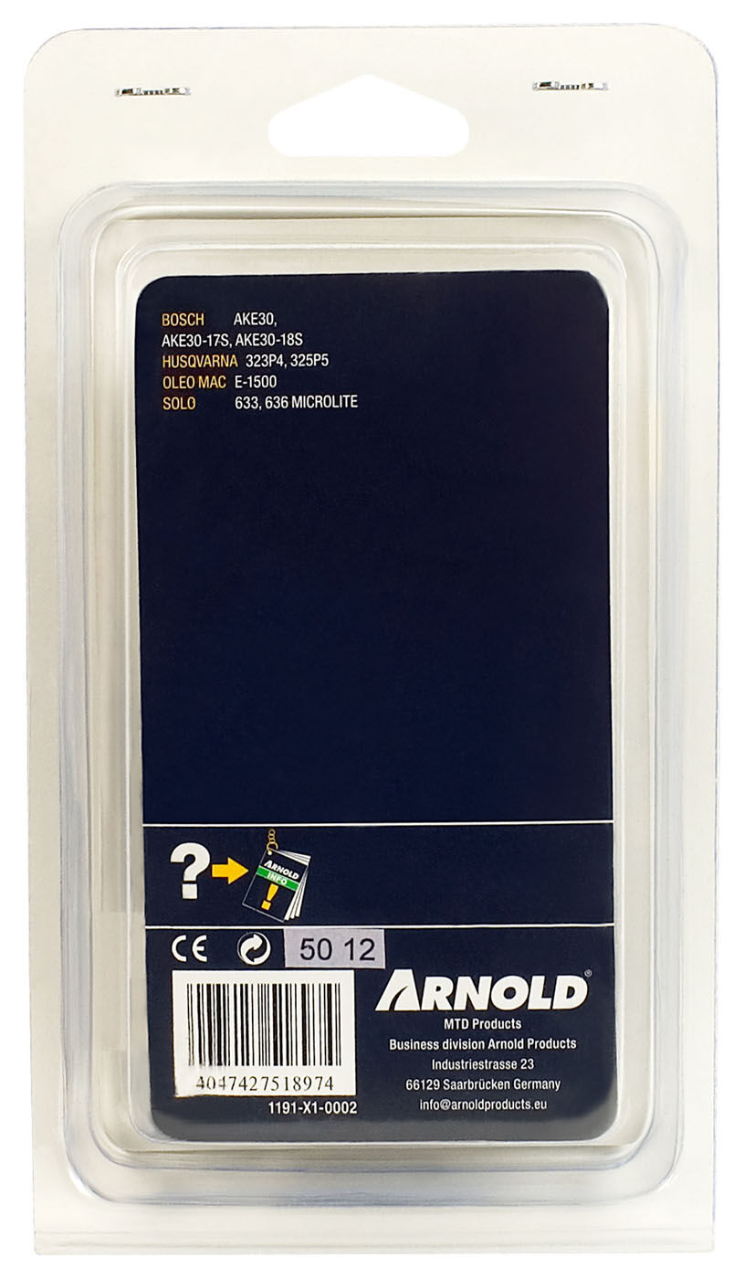 Arnold AK35 3/8 1.1mm 45 schakels - Zaagketting - Sat Mar 08 00:00:00 CET 2025