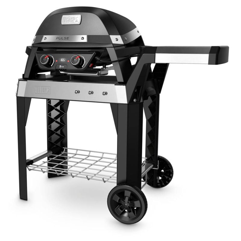 Weber Pulse 2000 - Elektrische barbecue met stand - Zwart
