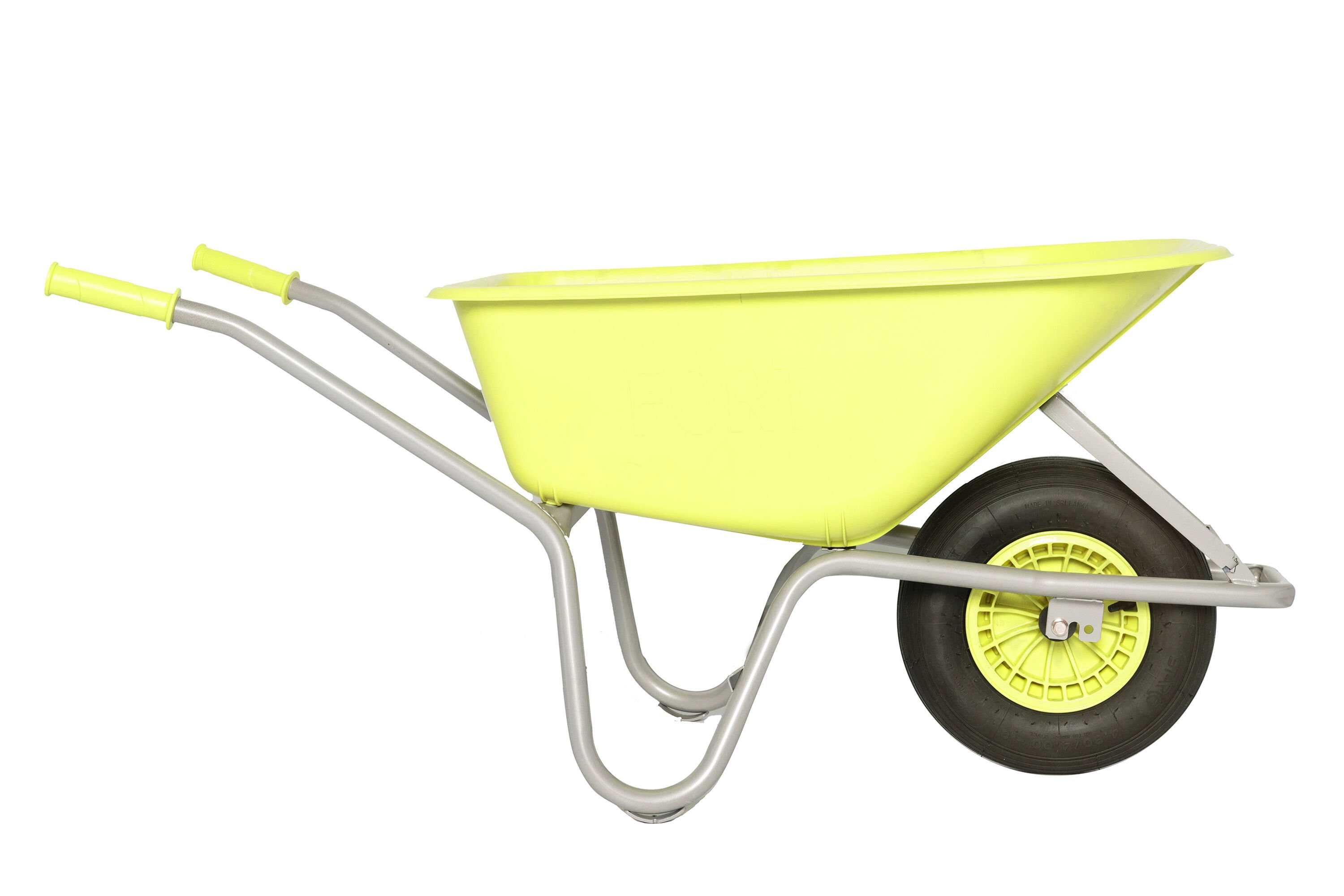 FORT TKA-100 - Kruiwagen - Lime - 100 liter - 13 cm
