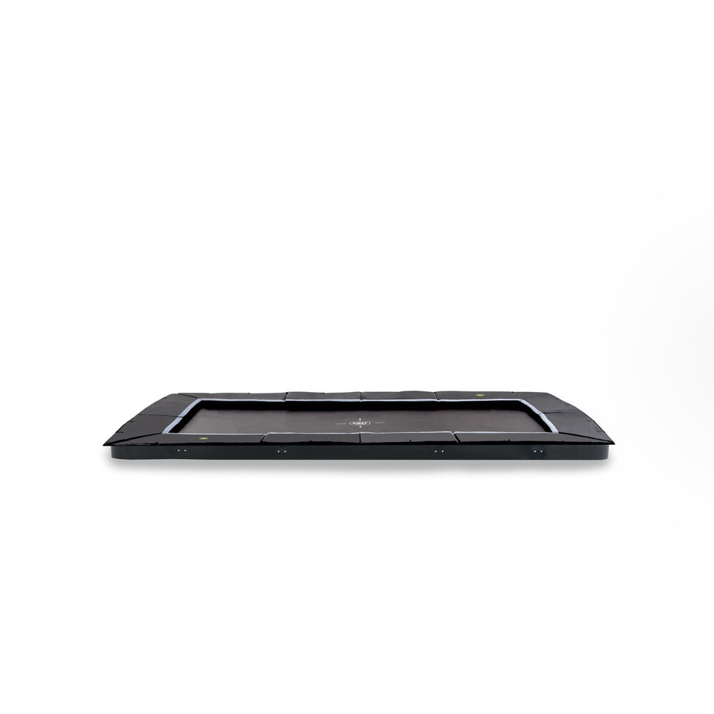 EXIT Dynamic groundlevel - Trampoline - Zwart - 305x519 cm