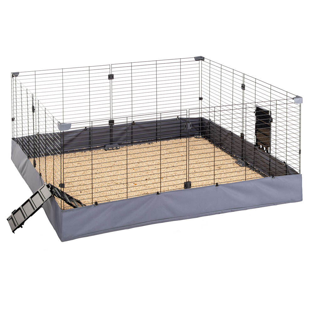 Ferplast Hub 04 - Caviakooi - Grijs - 80x90x90 cm Ferplast Hub 04 - Caviakooi - Grijs - 80x90x90 cm
