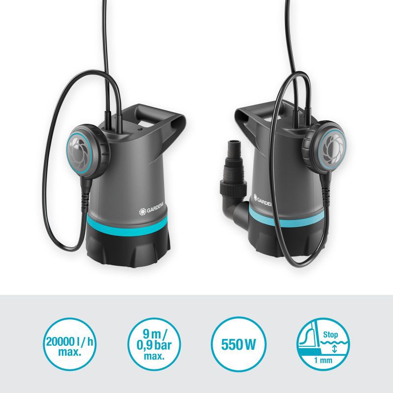 GARDENA 20000 Basic - Dompelpomp - 20000 l/h