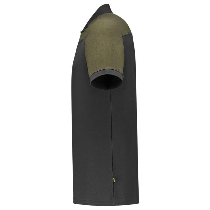 Tricorp Bicolor Naden  - Poloshirt - Donkergrijs Groen - 5XL