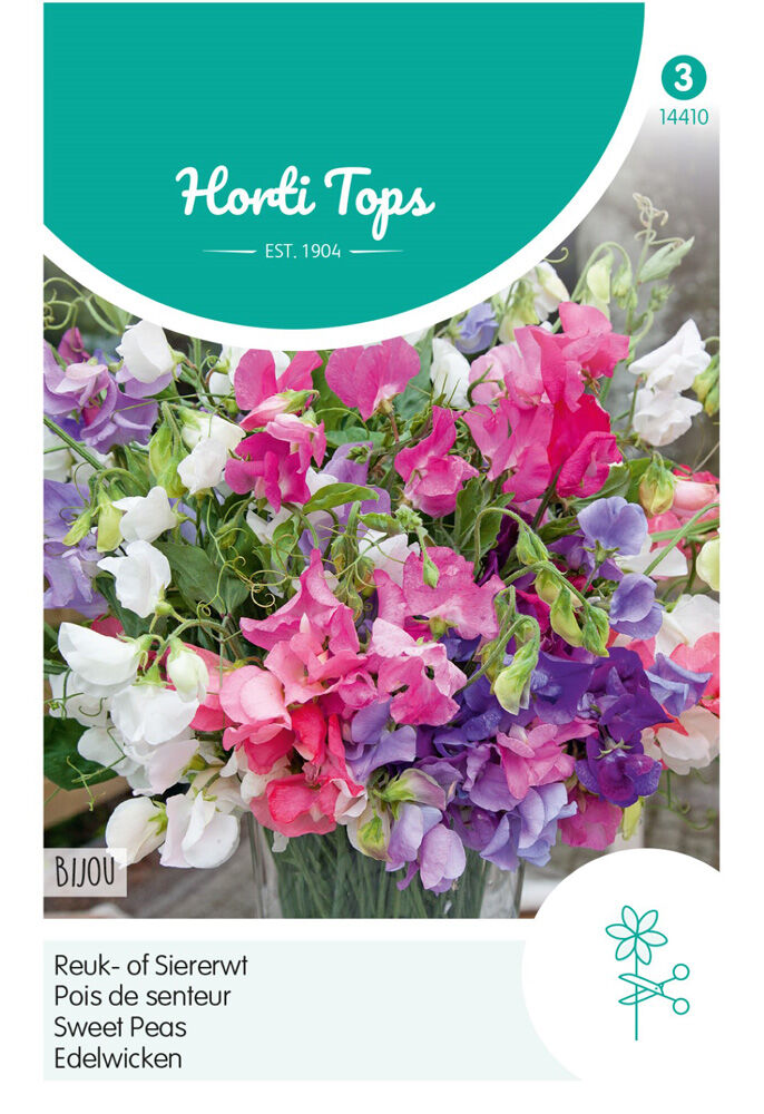 Hortitops Reuk- en Siererwt Bijou - Bloemzaden