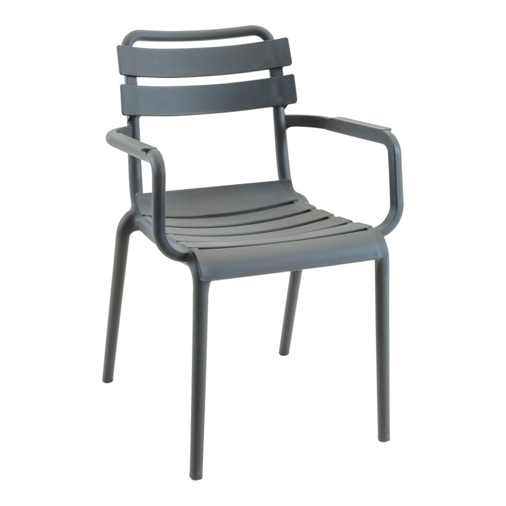 Lesli Living Torvi - Tuinstoel - Grijs - 56x81x54 cm Lesli Living Torvi - Tuinstoel - Grijs - 56x81x54 cm