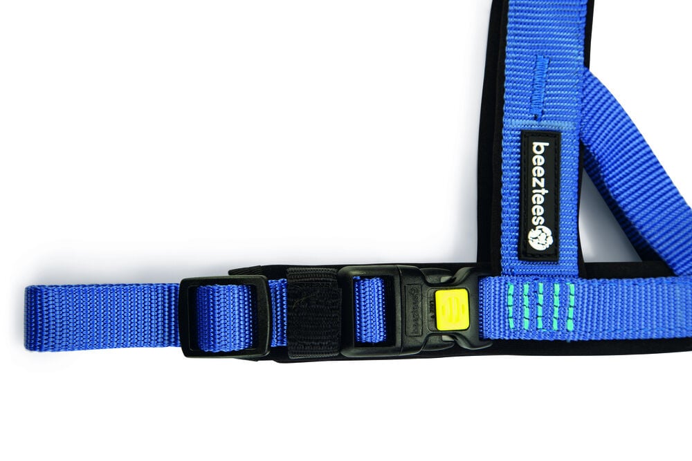 Beeztees Premium Parinca - Hondentuig - blauw - 82 tot 105 cm