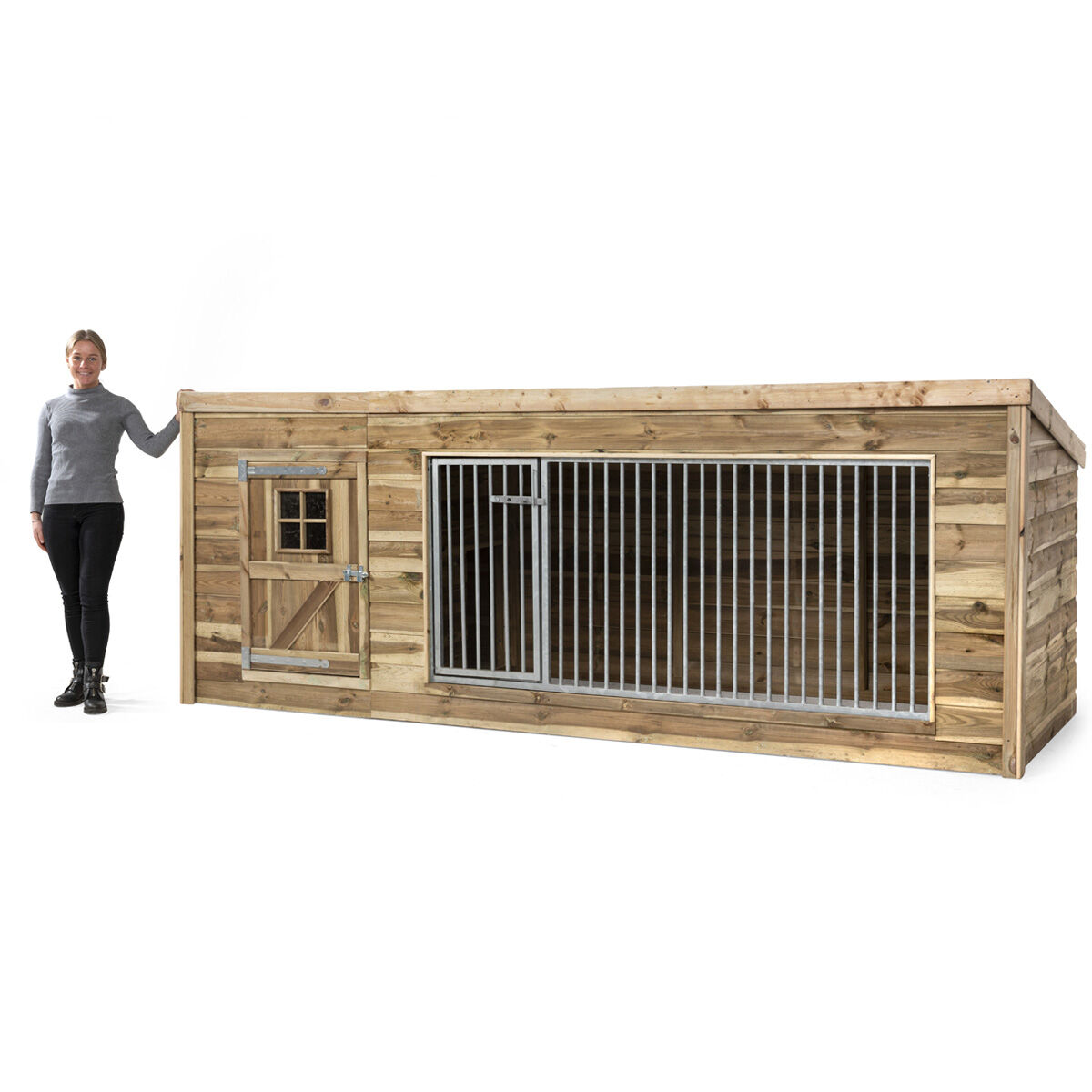 Voldux Luna - Hondenkennel - 132x130x342 cm - XL