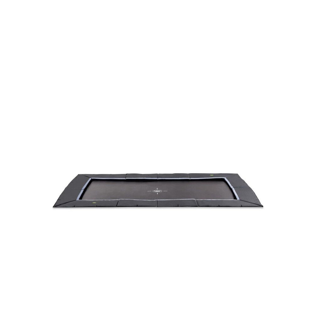 EXIT Dynamic groundlevel - Trampoline - Zwart - 275x458 cm EXIT Dynamic groundlevel - Trampoline - Zwart - 275x458 cm