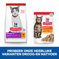 Hill's Science Plan Senior - Kattenvoer - 3 Kilogram - kip