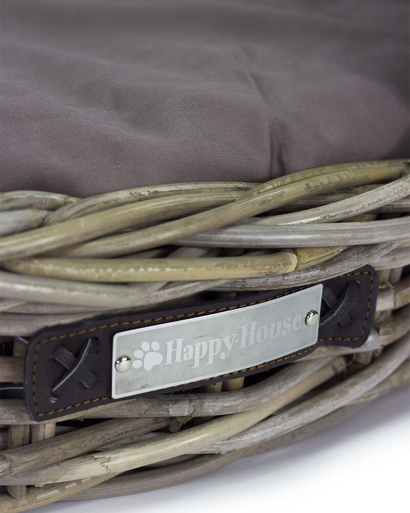 Happy-House Riet - Hondenmand - Beige/Bruin - 25x46x50 cm - Klein