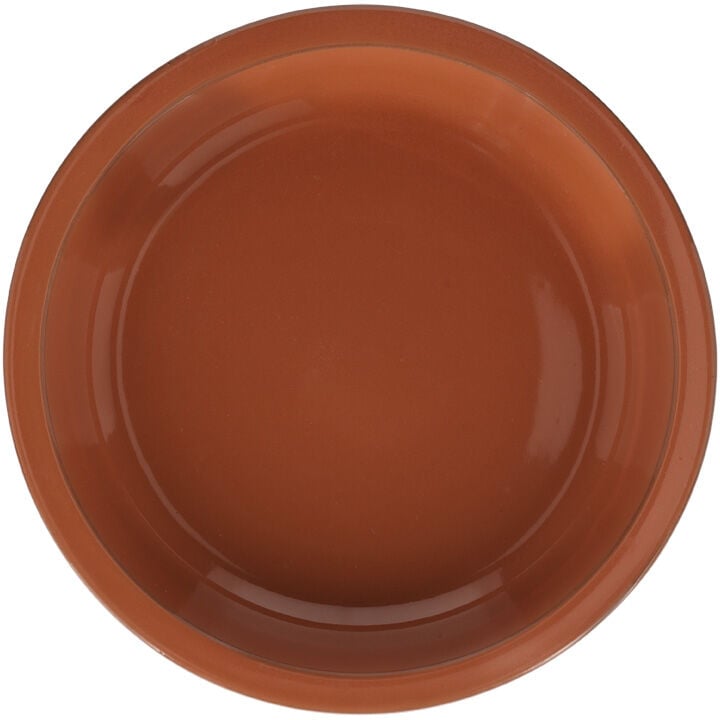 Esschert Design Rond - Waterschaal Tuinvogels - Bruin - 5.6x27.8x27.8 cm