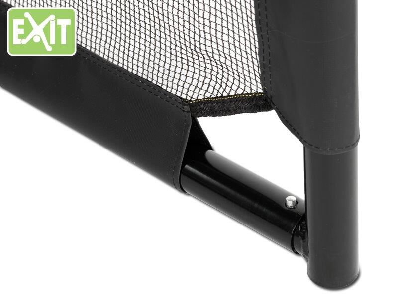 EXIT Maestro - voetbalgoal - Zwart - Staal