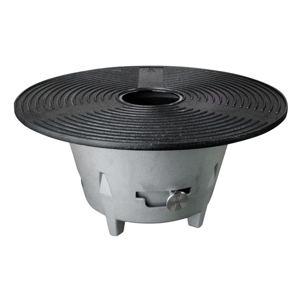 The Windmill Cast Iron Camp stove - Plancha bakplaat - Zwart