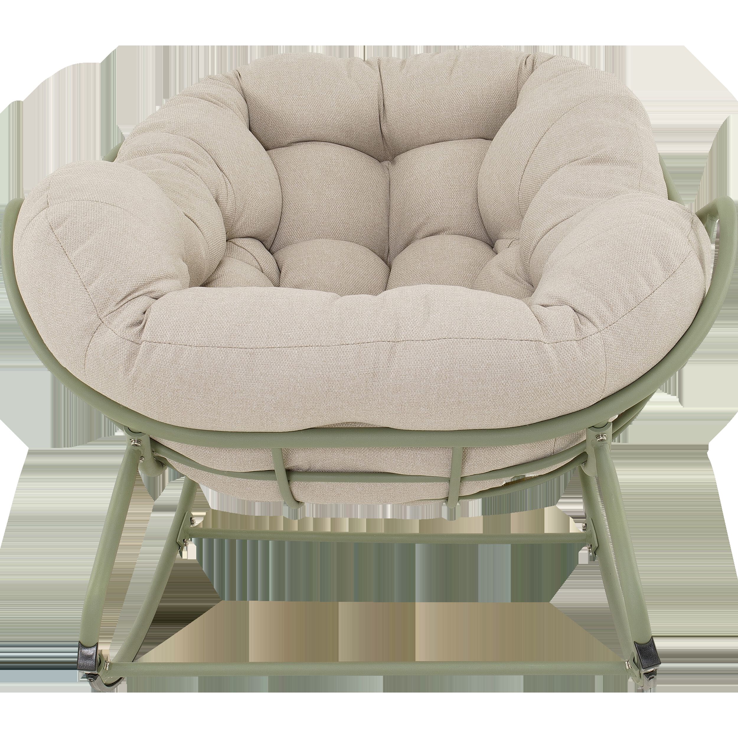 Lesli Living Cozy - Schommelstoel - 97x12.8x50 cm