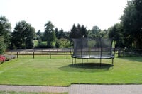 EXIT Silhouette - Trampoline - Limegroen - 427 cm