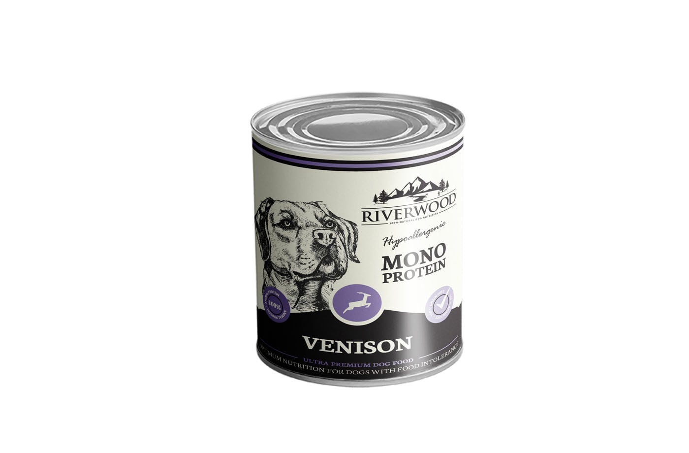 Riverwood Mono Proteïne - Hondenvoer - 400 Gram