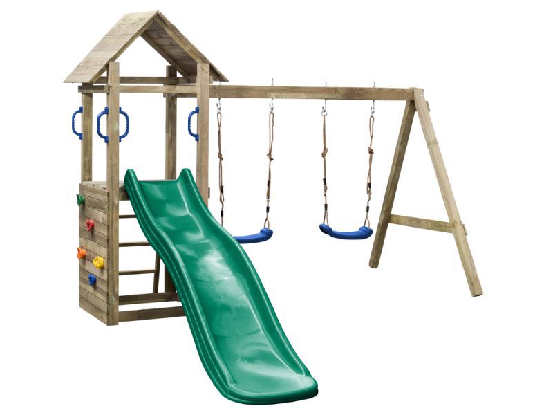 Swing King Maria - Speeltoestel - Groen - Hout Swing King Maria - Speeltoestel - Groen - Hout