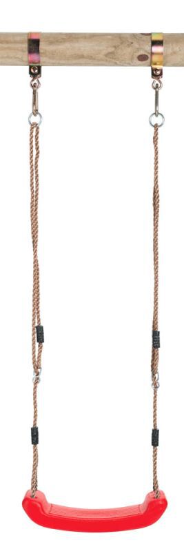 Swing King Plastic - Schommelzitje - Rood - Kunststof