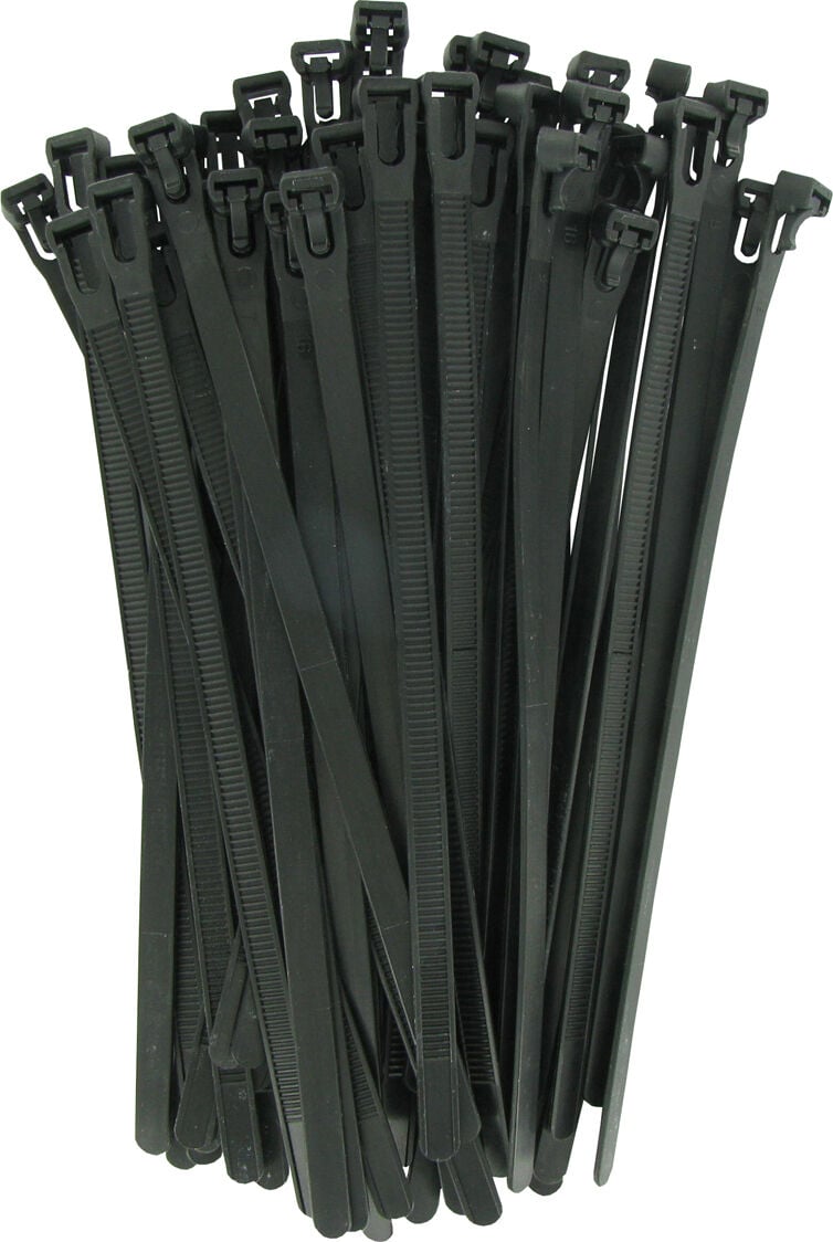 Kopp 200 x 7,6mm  - Kabelbinder - transparant