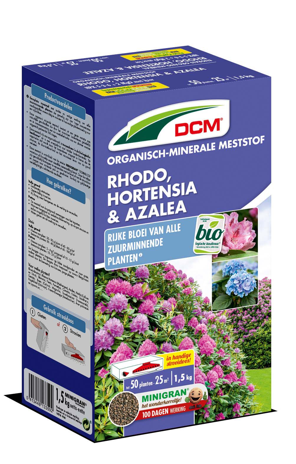 DCM Meststof Rhodo, Hortensia & Azalea - Siertuinmeststof