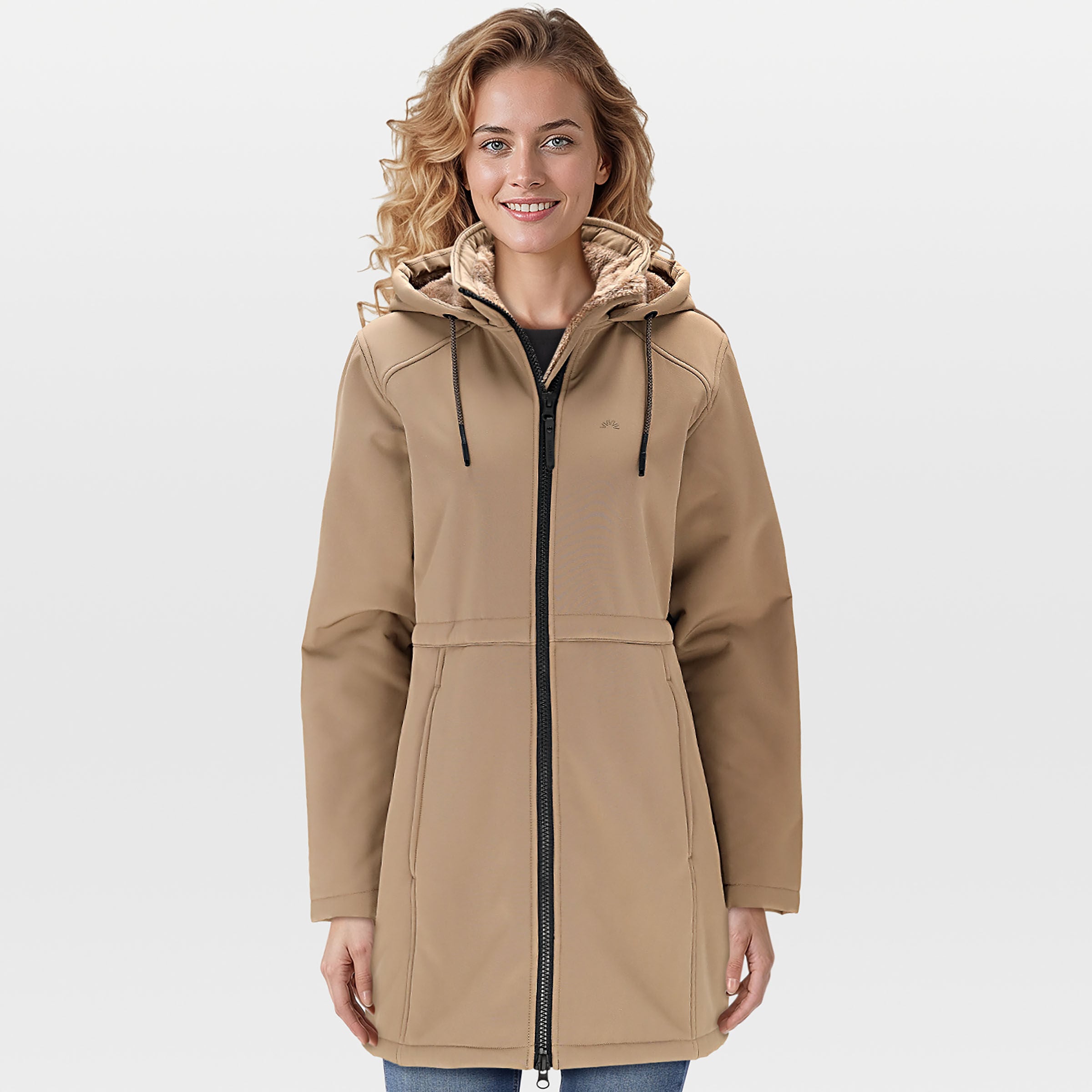 Veleste Jara - Softshell jas - Taupe - 38 Veleste Jara - Softshell jas - Taupe - 38