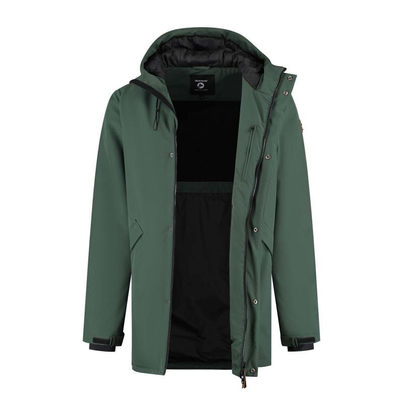 Travelin Enok - Softshell jas - Groen - M