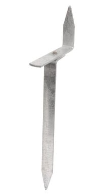 Gallagher Grondpen voor B20/B35 - Accessoires - 28 cm - Grijs - 47 cm