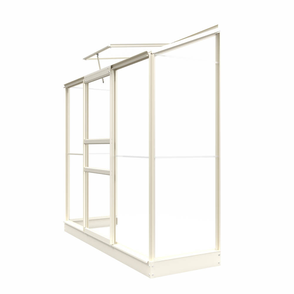 Royal Well Emma II - Muurkas - Wit - 194x194x69 cm - Veiligheidsglas